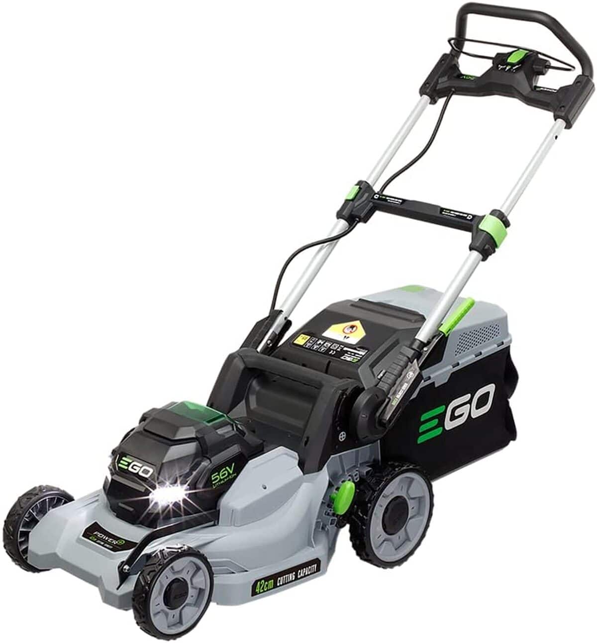 Test de la tondeuse électrique Ego Power+ LM1701E