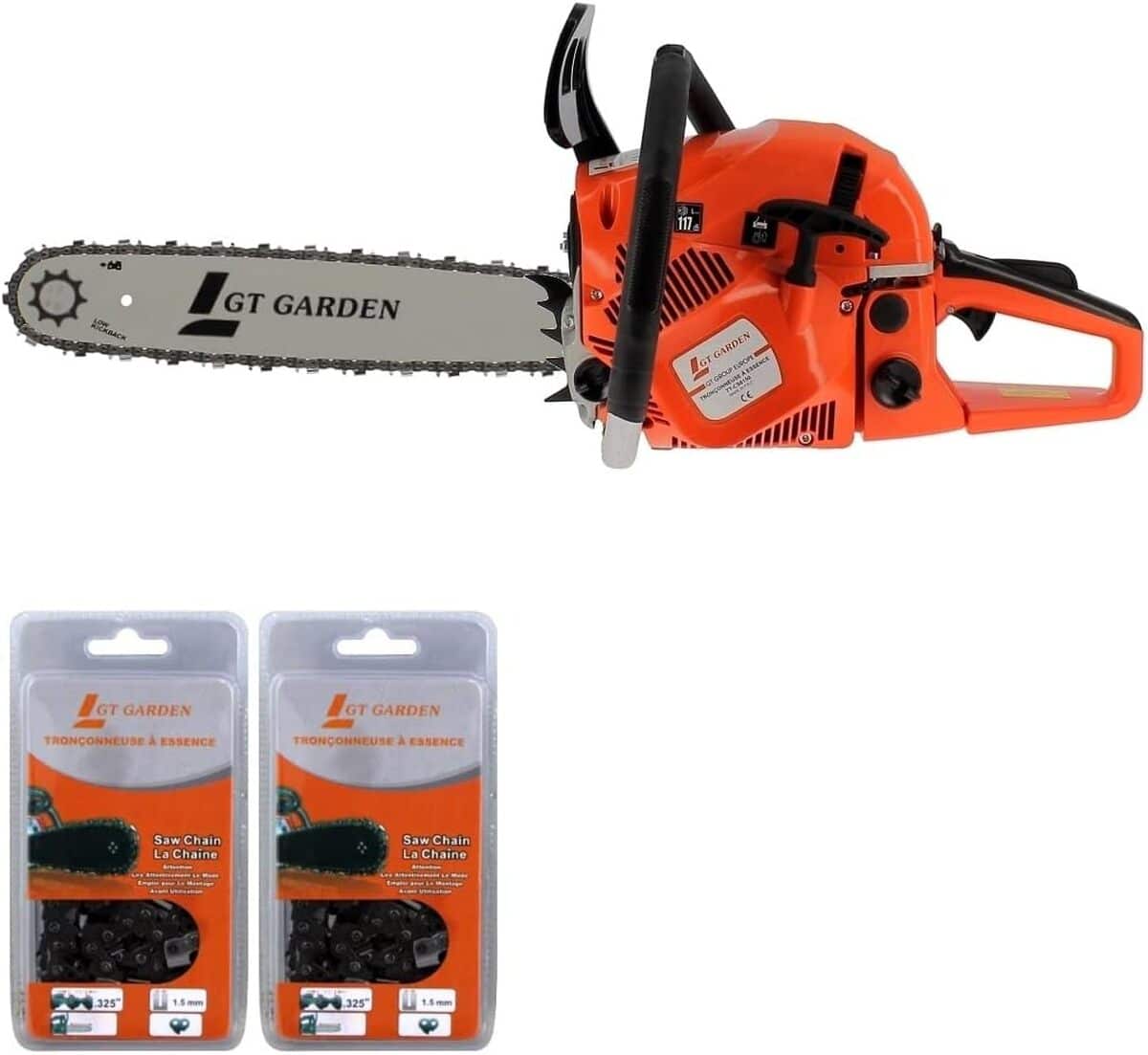 Test de la tronçonneuse GT Garden 62 cm3 : puissance et efficacité au rendez-vous