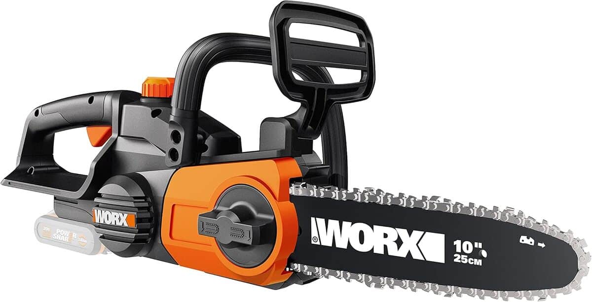 Test de la tronçonneuse sans fil Worx WG322E.9