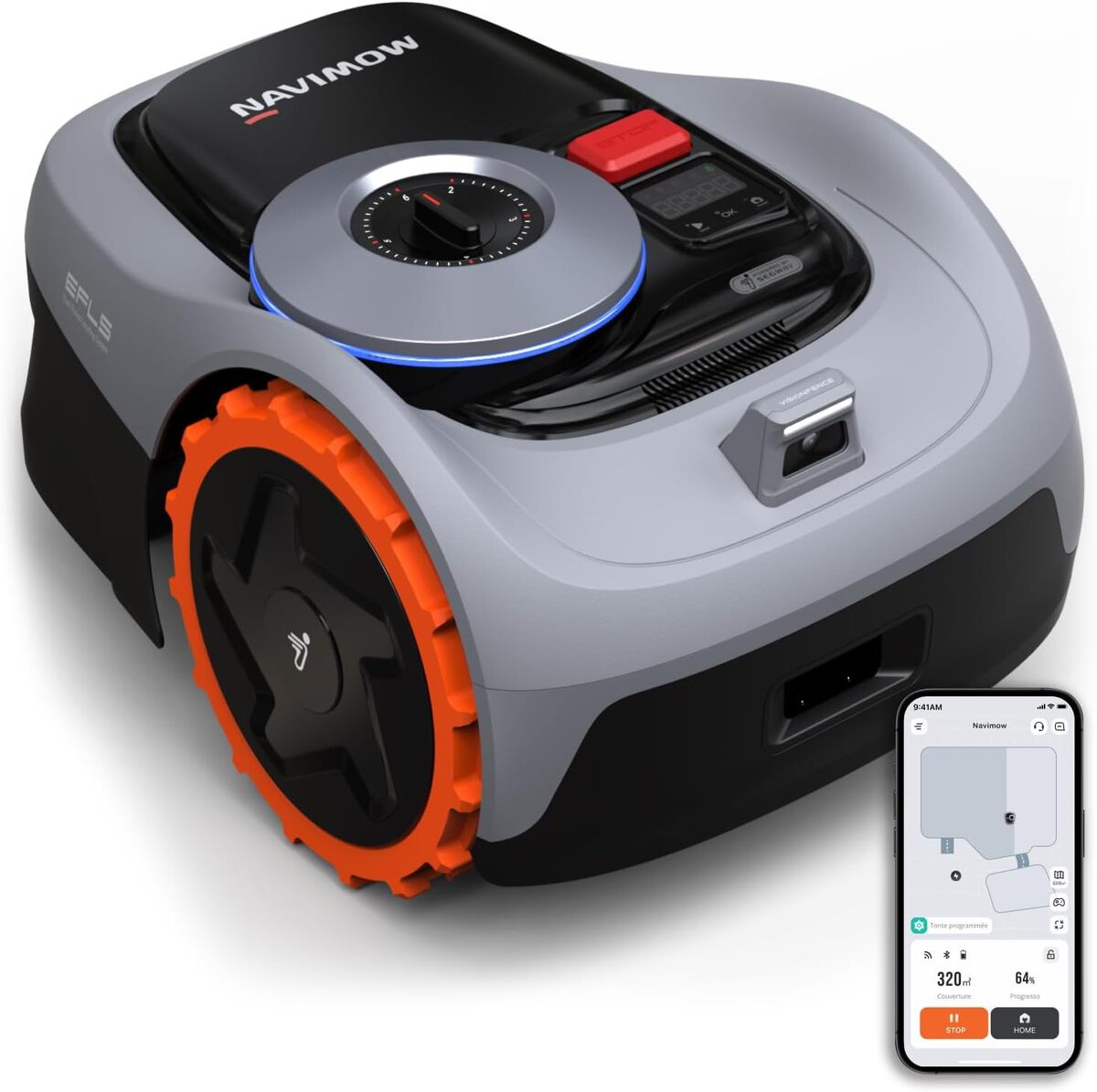 Test du robot tondeuse Navimow i105E : efficacité et innovation