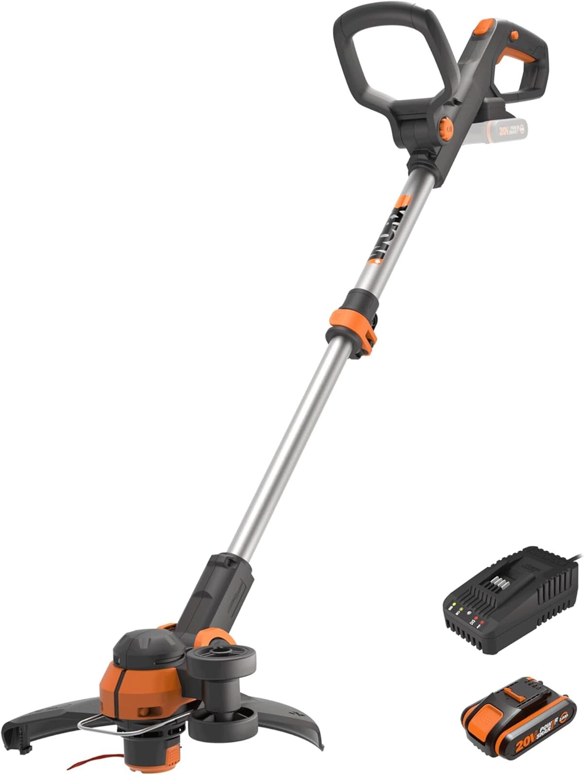 Test du coupe-bordure sans fil Worx WG163E.2 avec batterie 20V