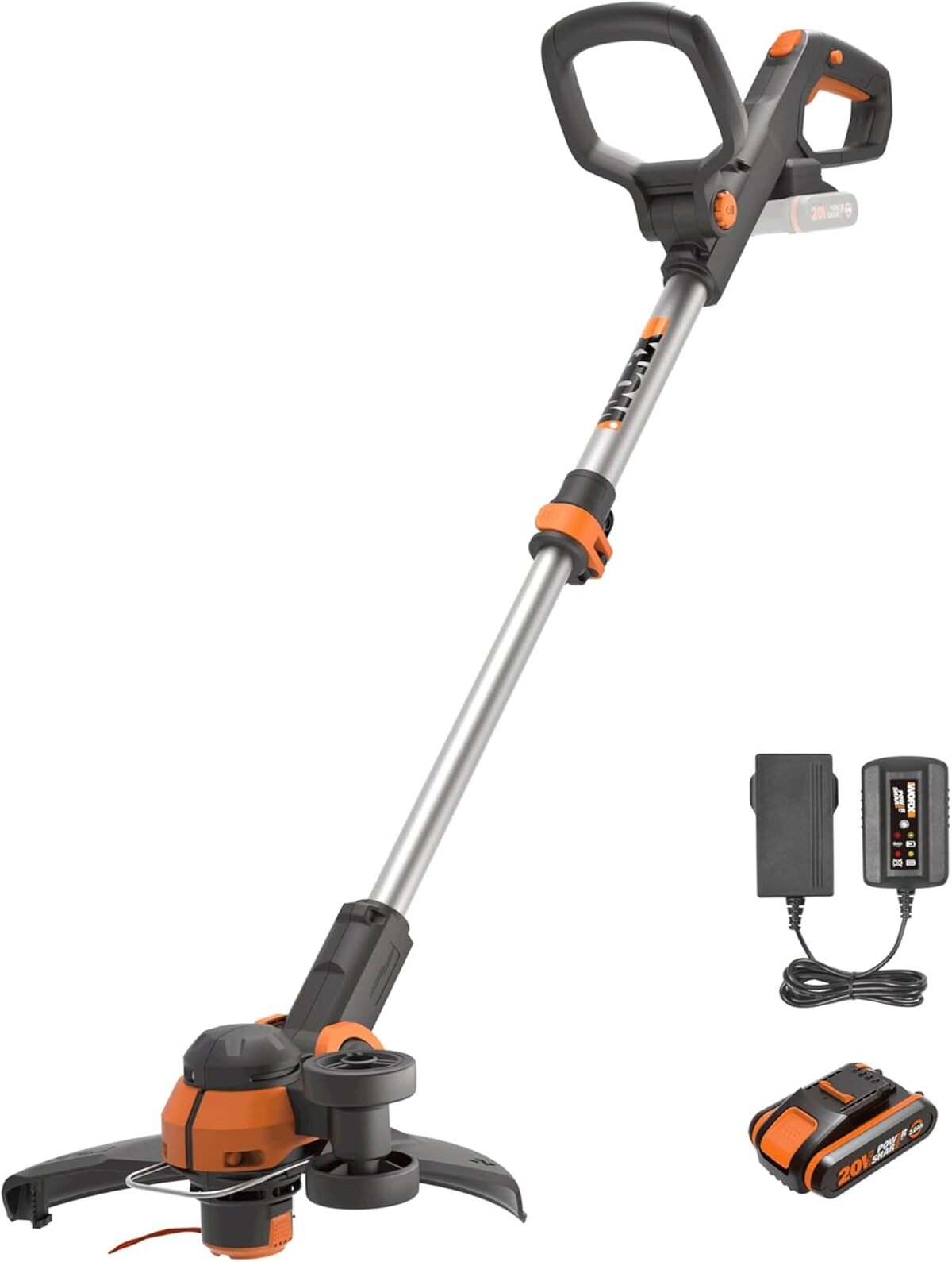 Test du coupe-bordures WORX 20V WG163E.1 polyvalent et sans fil