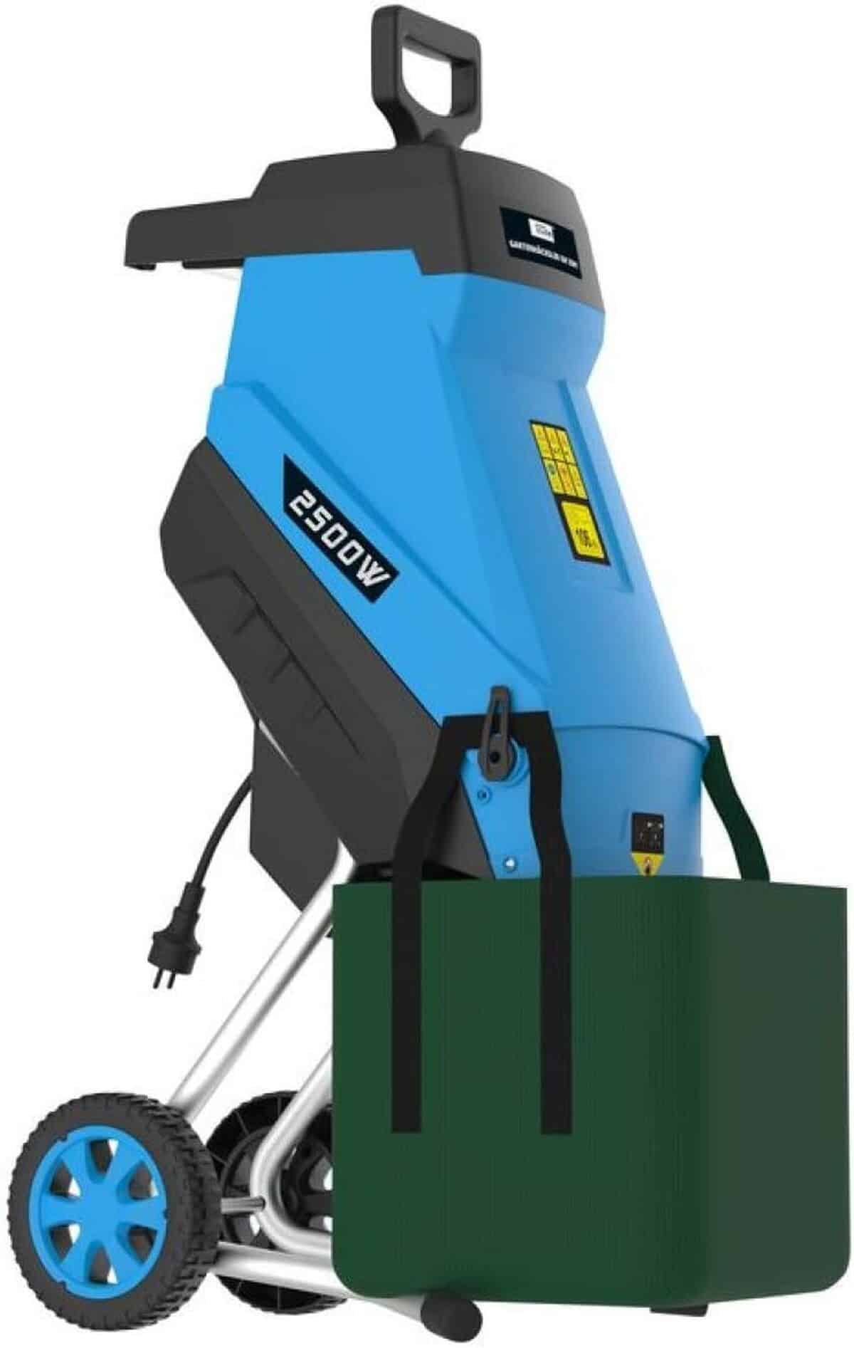 Test du güde 94372 gh 2501 : hachoir de jardin puissant et pratique
