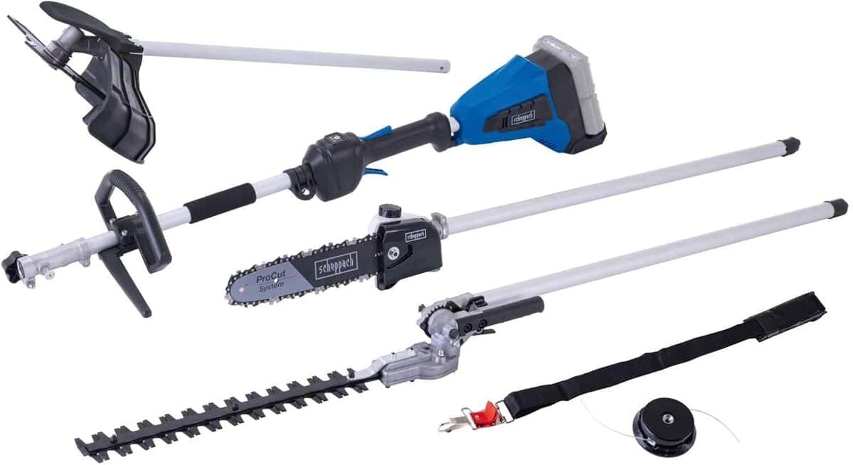 Test : outil de jardin Scheppach IXES 20V brushless multifonctions