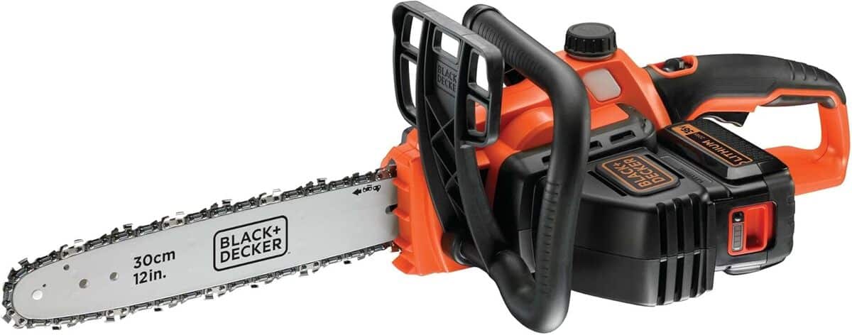 Test : tronçonneuse sans fil BLACK+DECKER GKC3630L20-QW, 36V, 30 cm