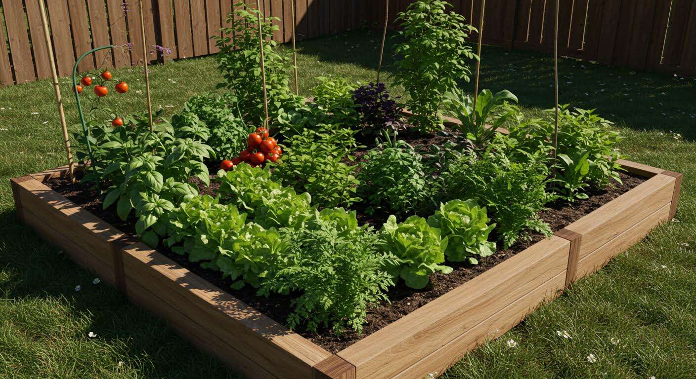 Le secret d'un potager en carré réussi : quelles plantes associer pour maximiser l'espace