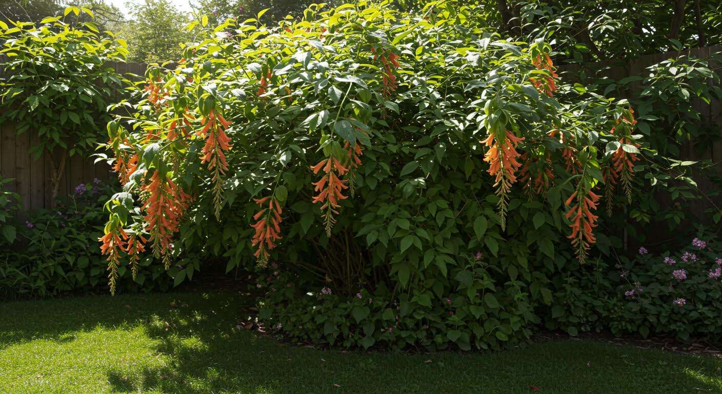 Plantez-le en fond de jardin : il pousse sans eau, protège du vent et fleurit en cascade
