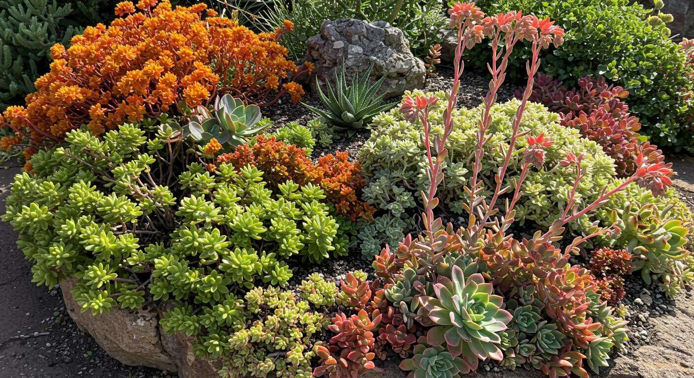 Elle n’a pas besoin d’eau… mais elle vous offre des fleurs à profusion tout l’été
