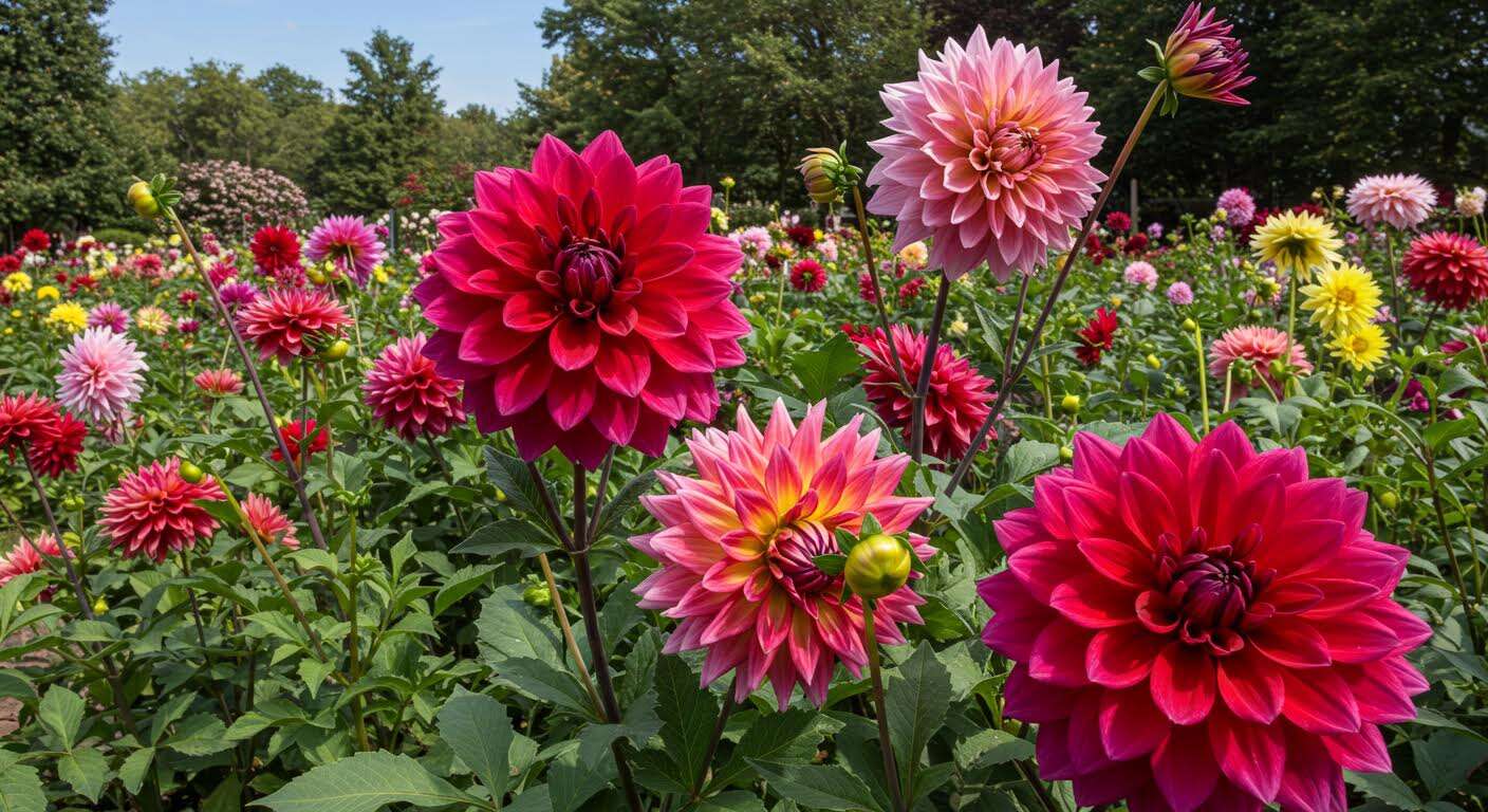 Le secret pour des dahlias gigantesques qui fleurissent jusqu'aux gelées