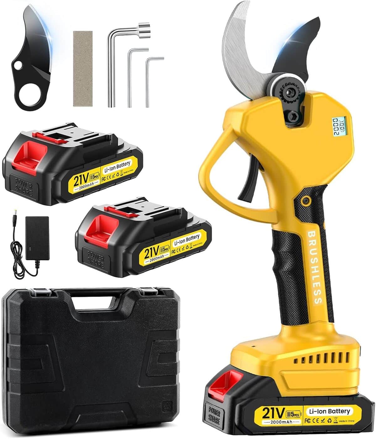 Test du sécateur électrique sans fil 800W : puissance et longévité