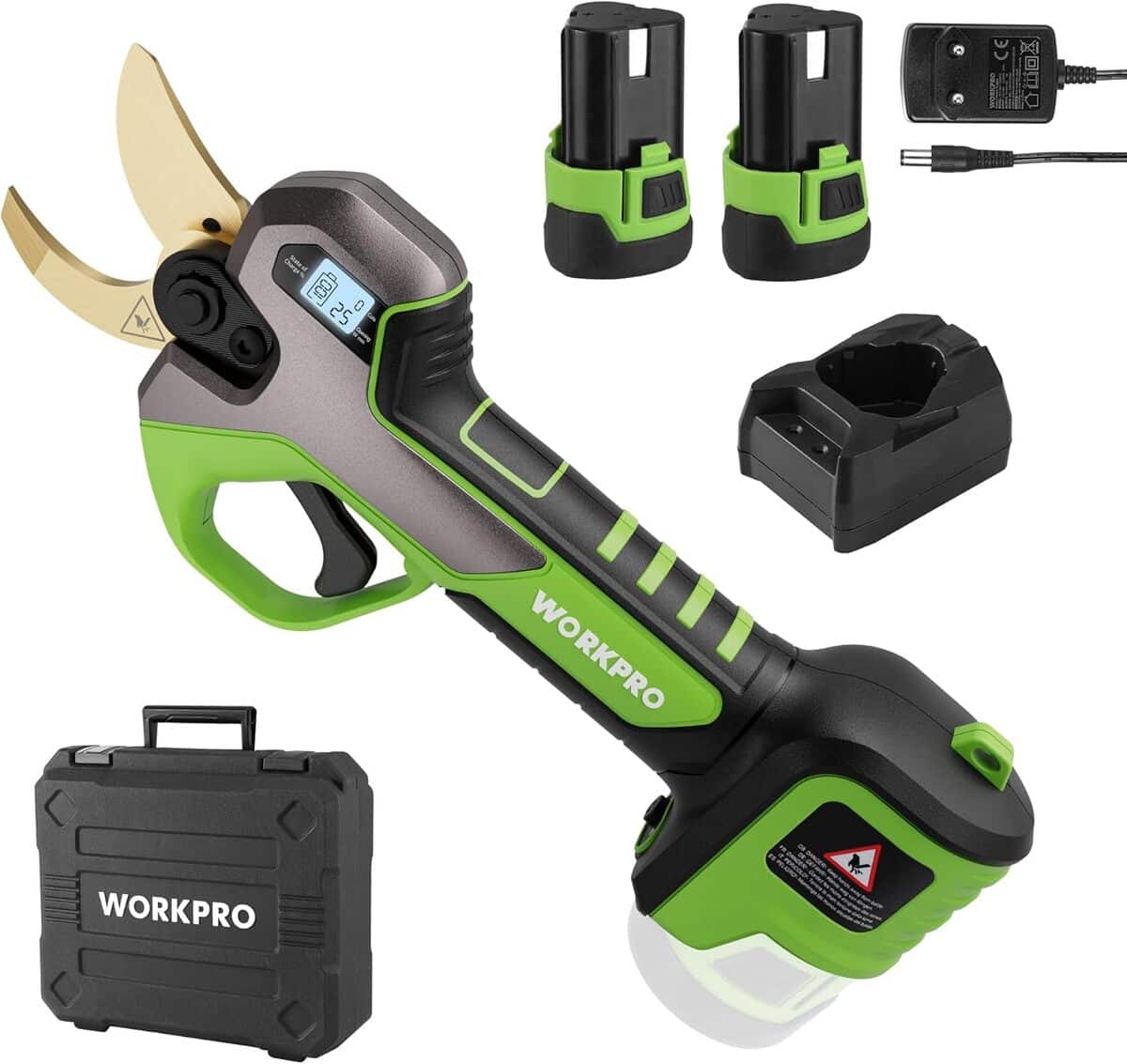 Test : sécateur électrique sans fil WORKPRO 12 V