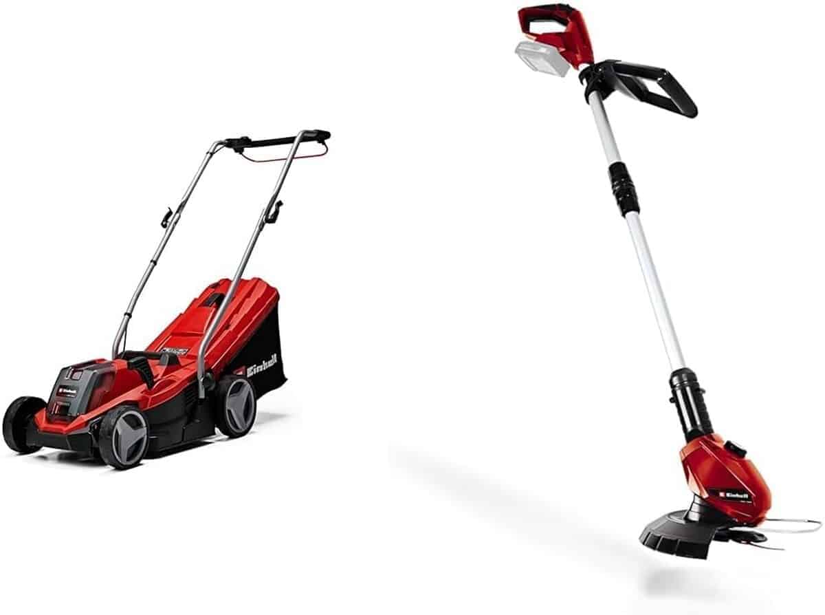 Test : tondeuse et coupe-bordures sans fil Einhell GE-CM 18/33 Li, efficacité sur 200 m²