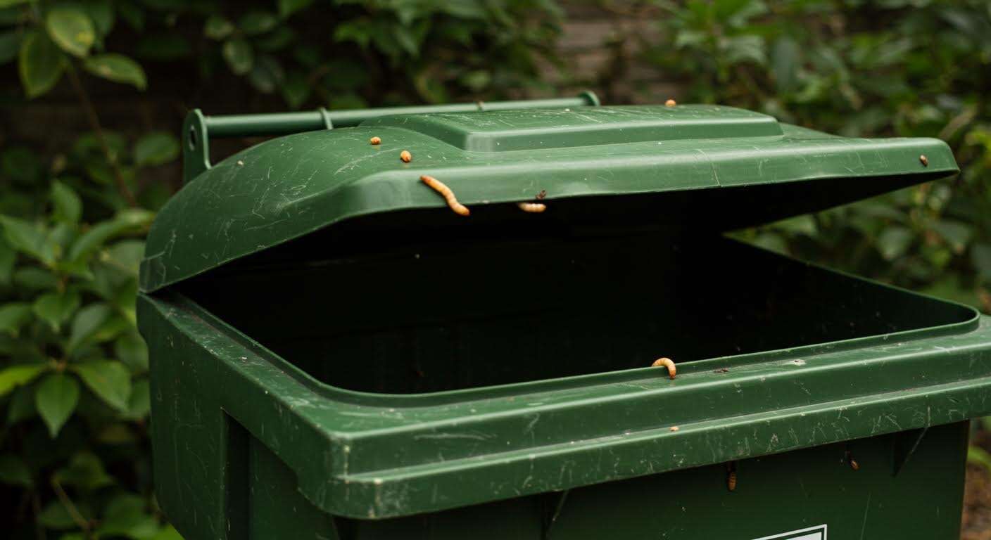 Asticots dans la poubelle ? Voici comment les éliminer facilement une bonne fois pour toutes (et prévenir leur retour)