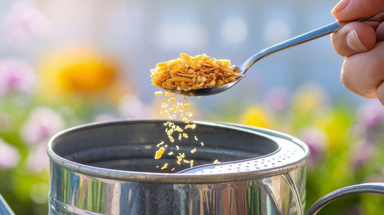 Ce simple ingrédient de cuisine surpasse l’engrais (et non, ce n’est pas le marc de café)