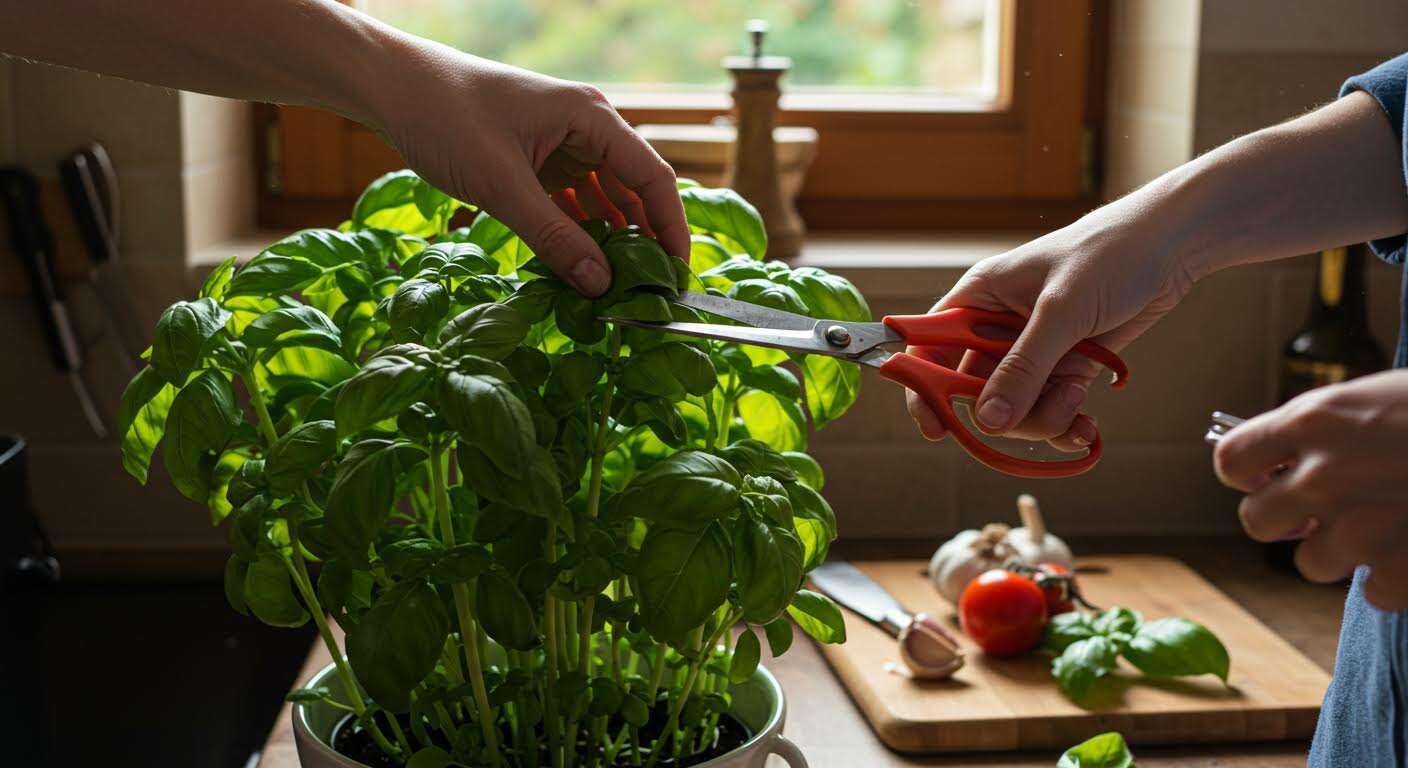 Comment récolter du basilic à l'infini sans jamais épuiser votre plant : le secret des chefs italiens