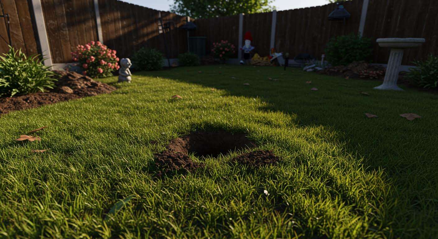 Ce trou dans votre jardin n'est pas anodin : le signe qu'un serpent s'est installé chez vous