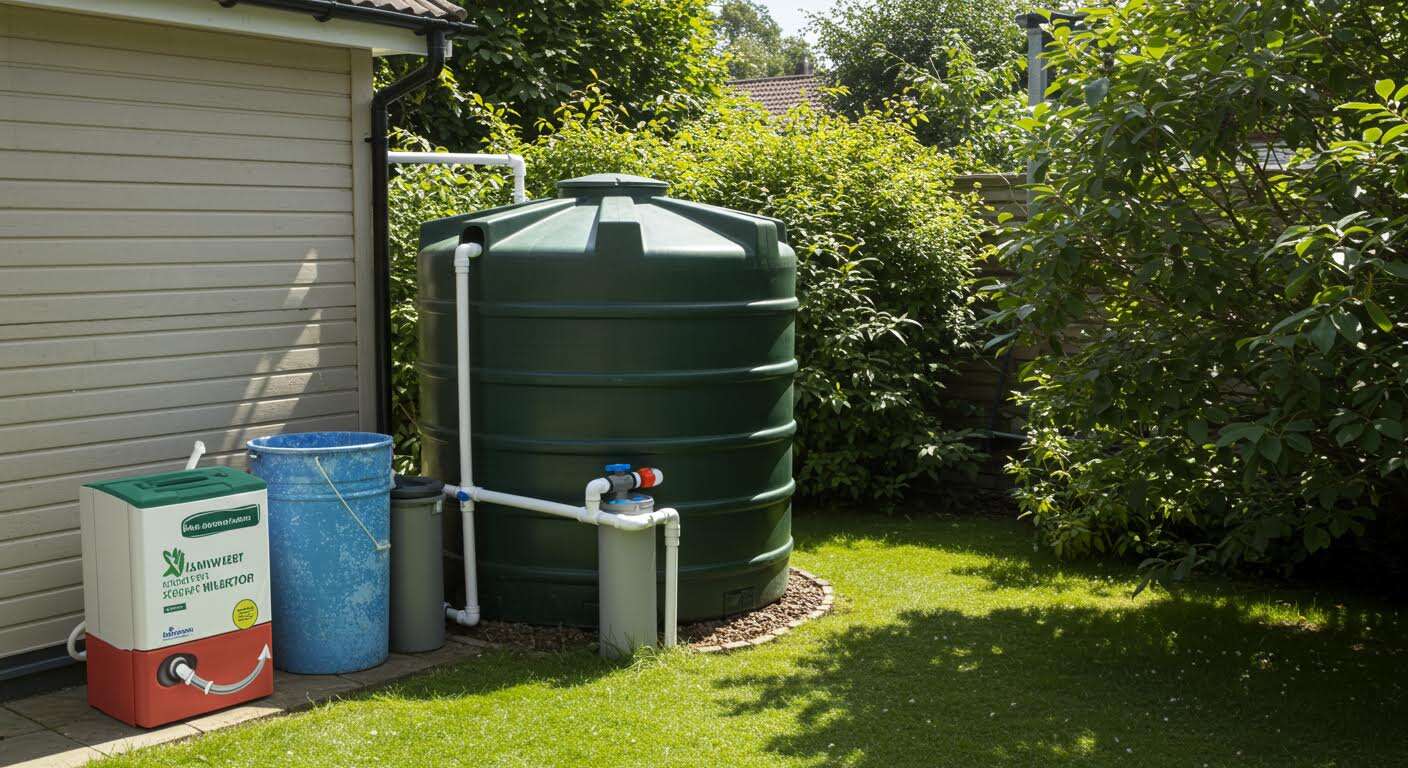 Ceux qui ont installé un récupérateur d'eau de pluie doivent impérativement vérifier ce détail pour éviter les amendes.