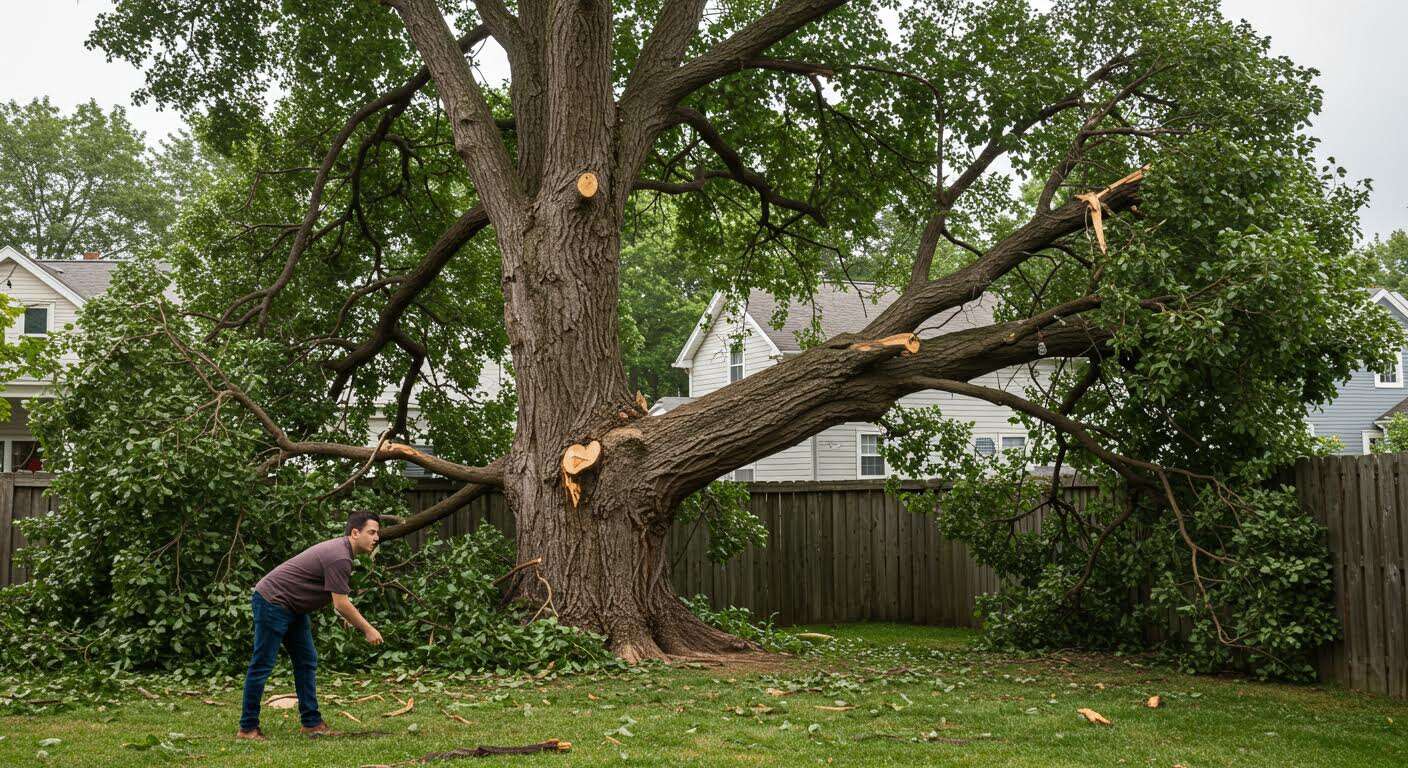 Attention, l'arbre de votre jardin peut vous coûter très cher s'il cause un dégât chez le voisin.