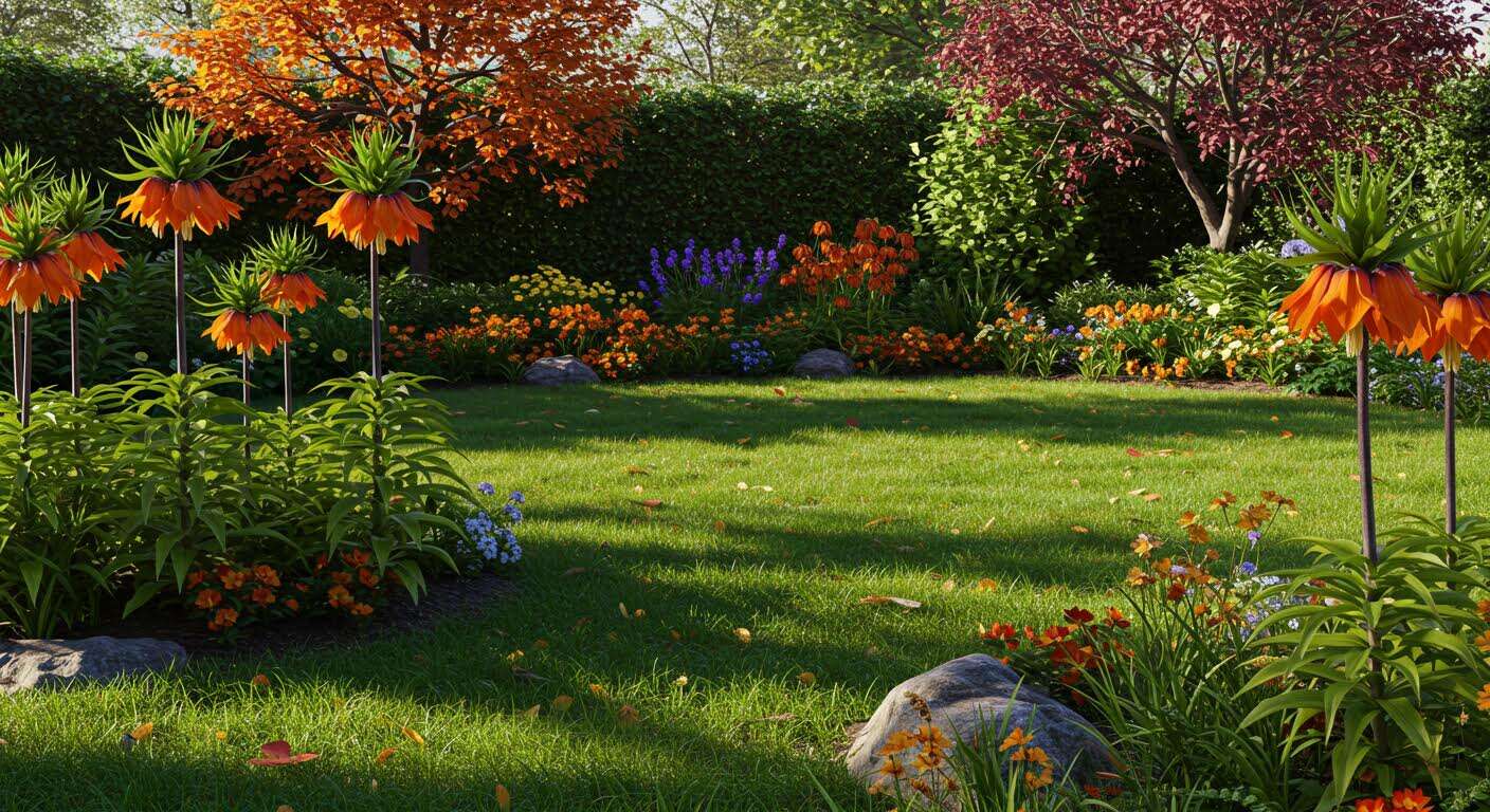 Les campagnols ravagent votre pelouse ? Le bulbe à planter cet automne qui est un répulsif naturel surpuissant (la Fritillaire impériale)