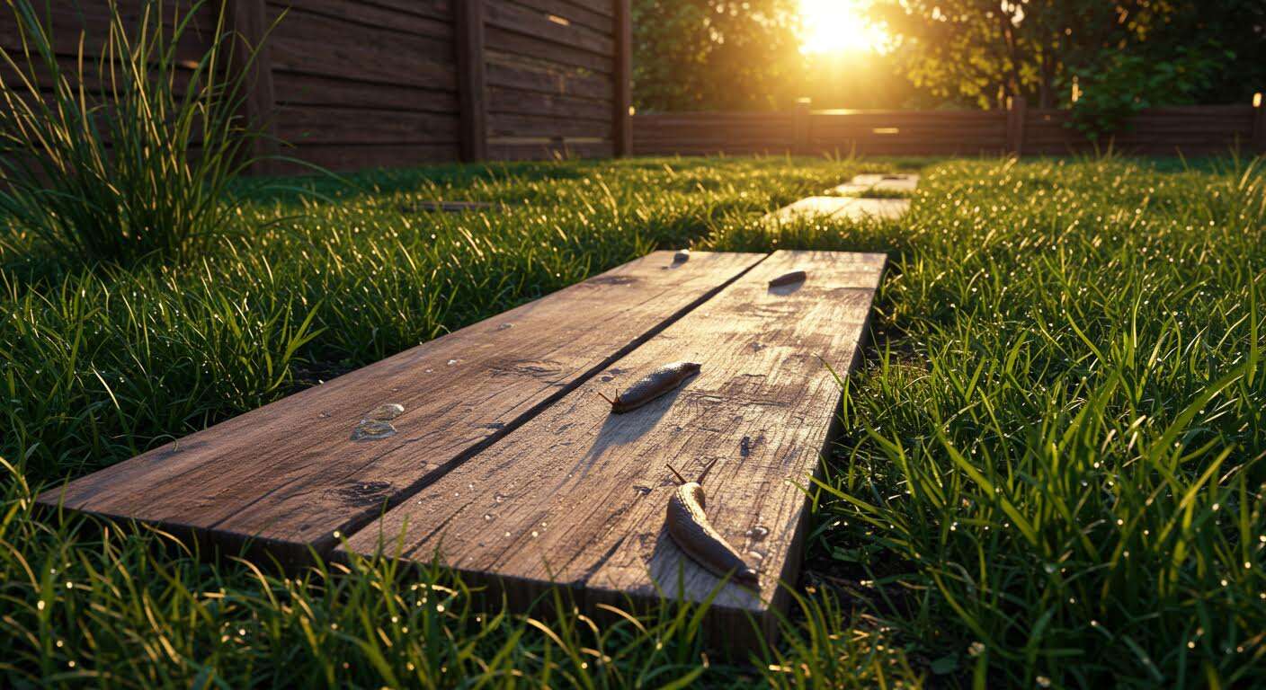 Oubliez la bière : j'ai testé la méthode des planches contre les limaces et c'est radical