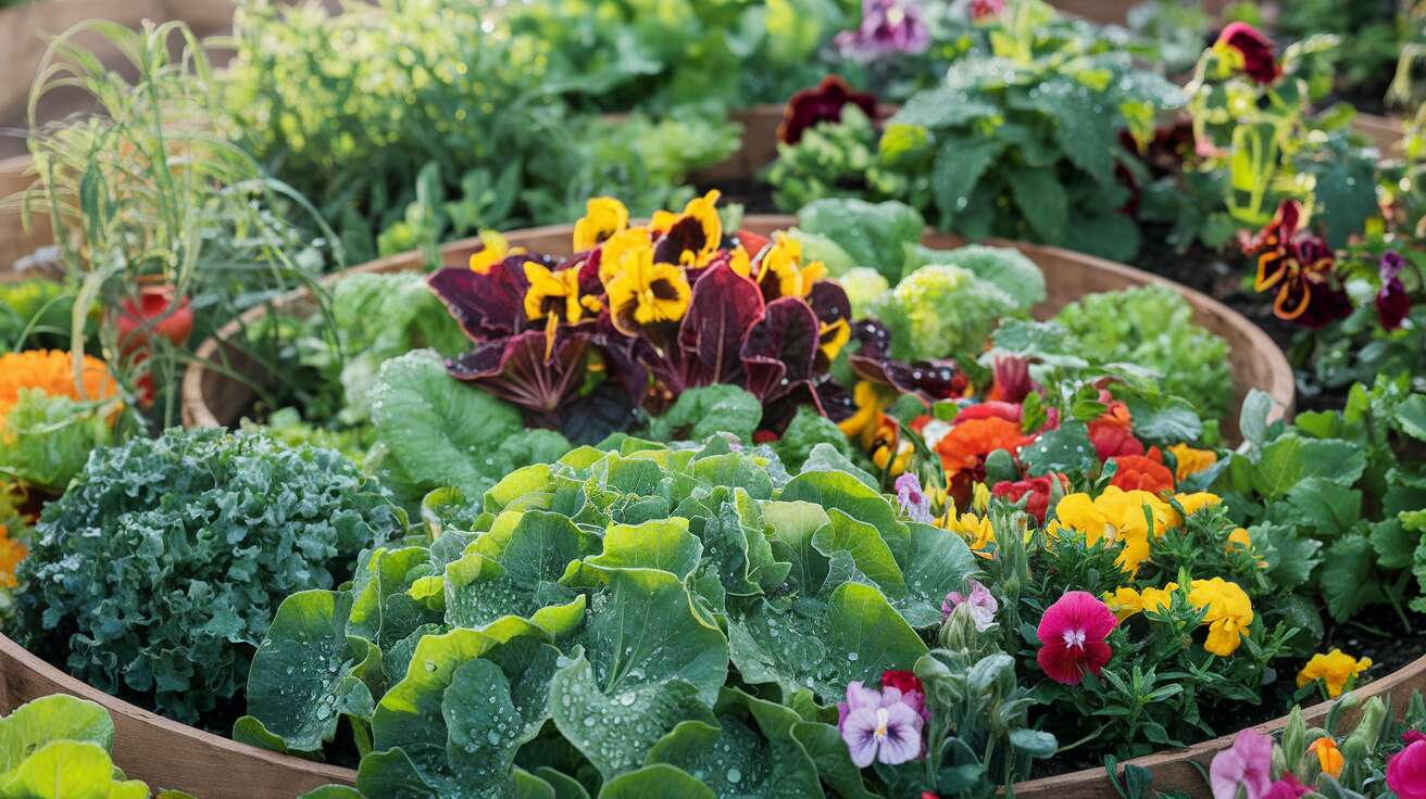 Créer un « keyhole garden » pour composter et cultiver en même temps