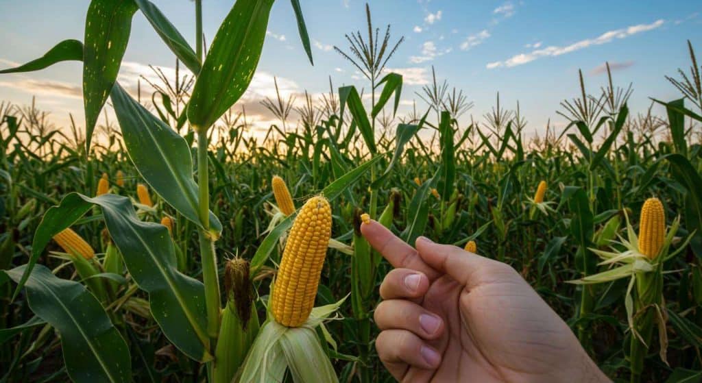 Quand et comment récolter le maïs doux : le test de l'ongle est infaillible