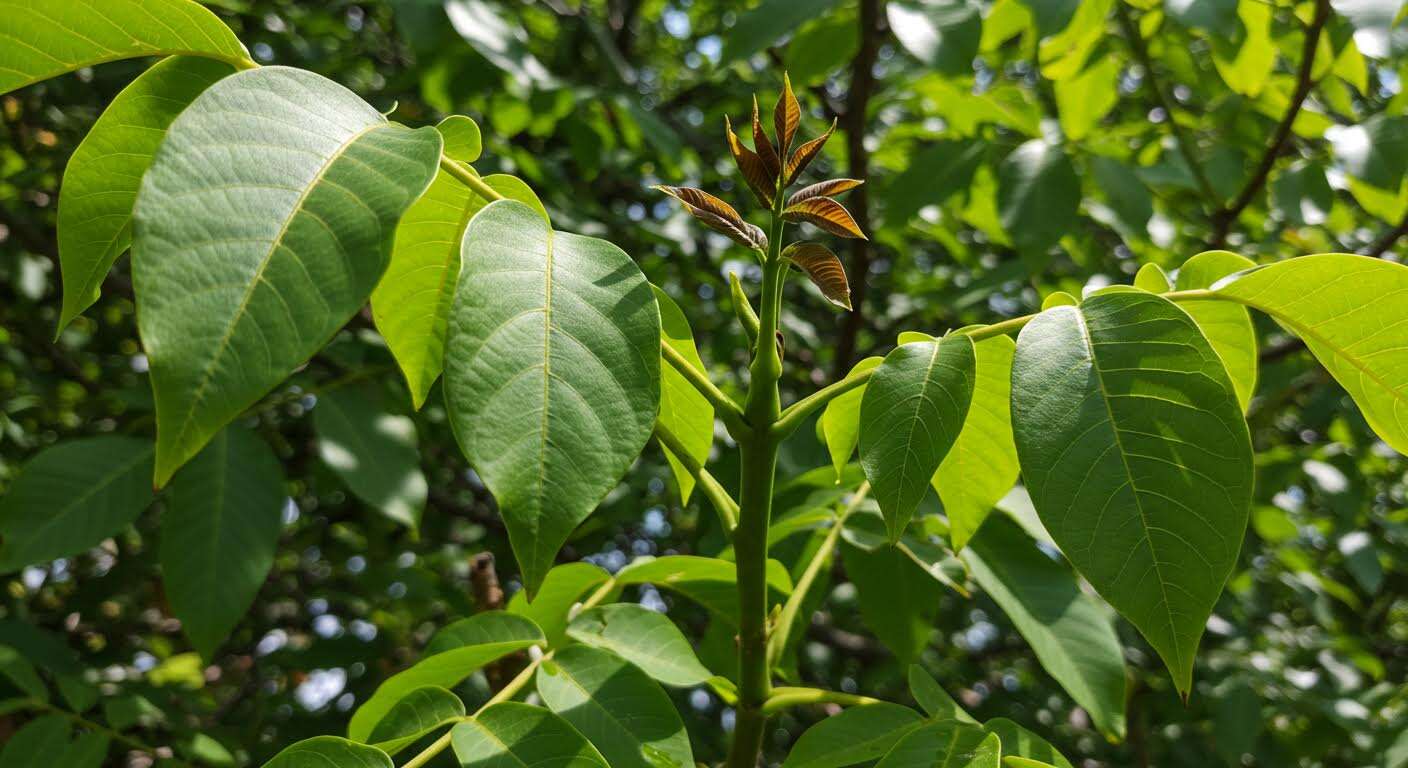 Comment utiliser les feuilles de noyer au jardin : le mythe de leur toxicité est à nuancer