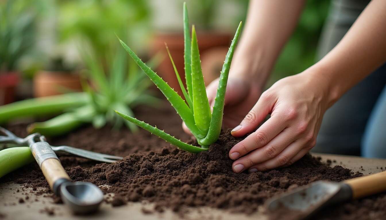 Le secret des pépiniéristes pour des boutures réussies à chaque fois : une simple feuille d’aloe vera
