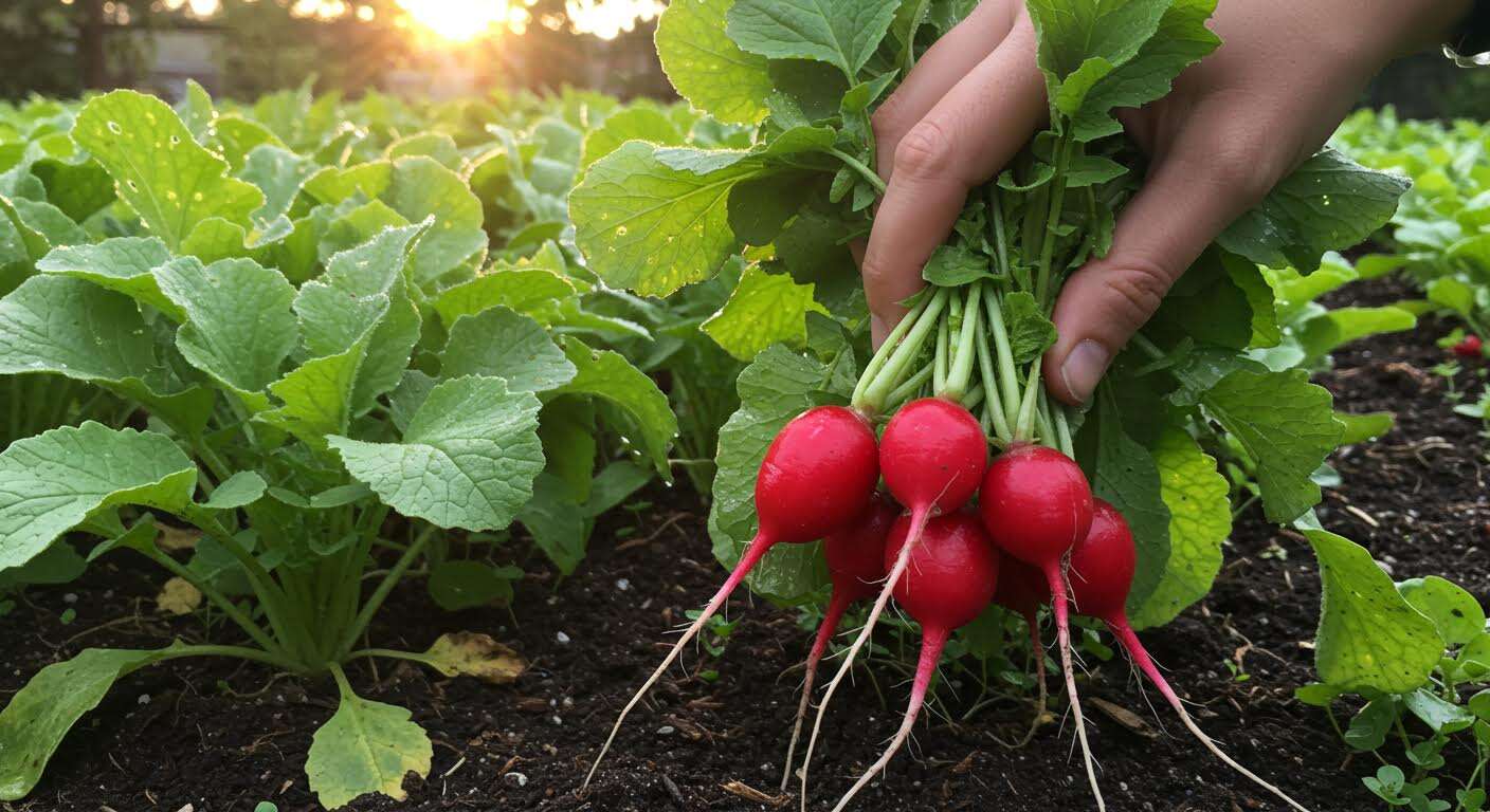 Le secret pour des radis qui ne sont jamais creux : tout est dans la vitesse de croissance