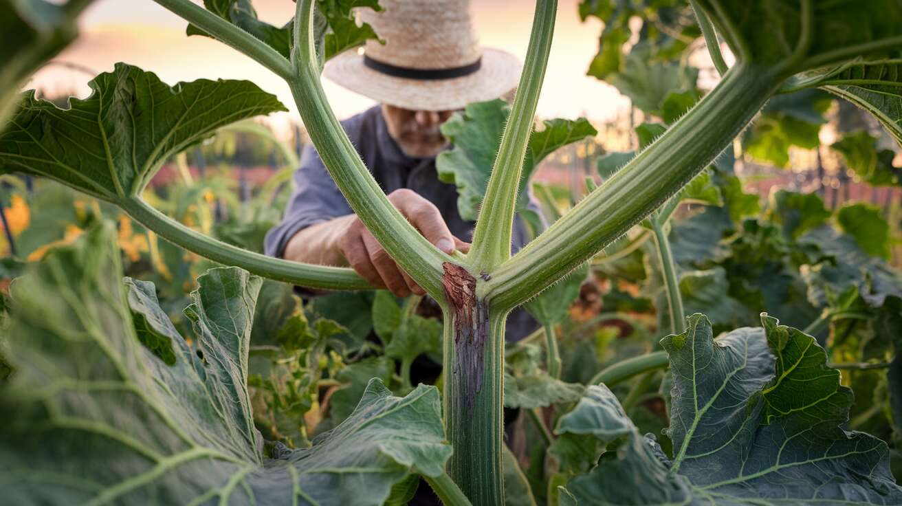 L&rsquo;astuce de la cendre pour cicatriser les plaies de taille de la courge : une méthode ancestrale efficace