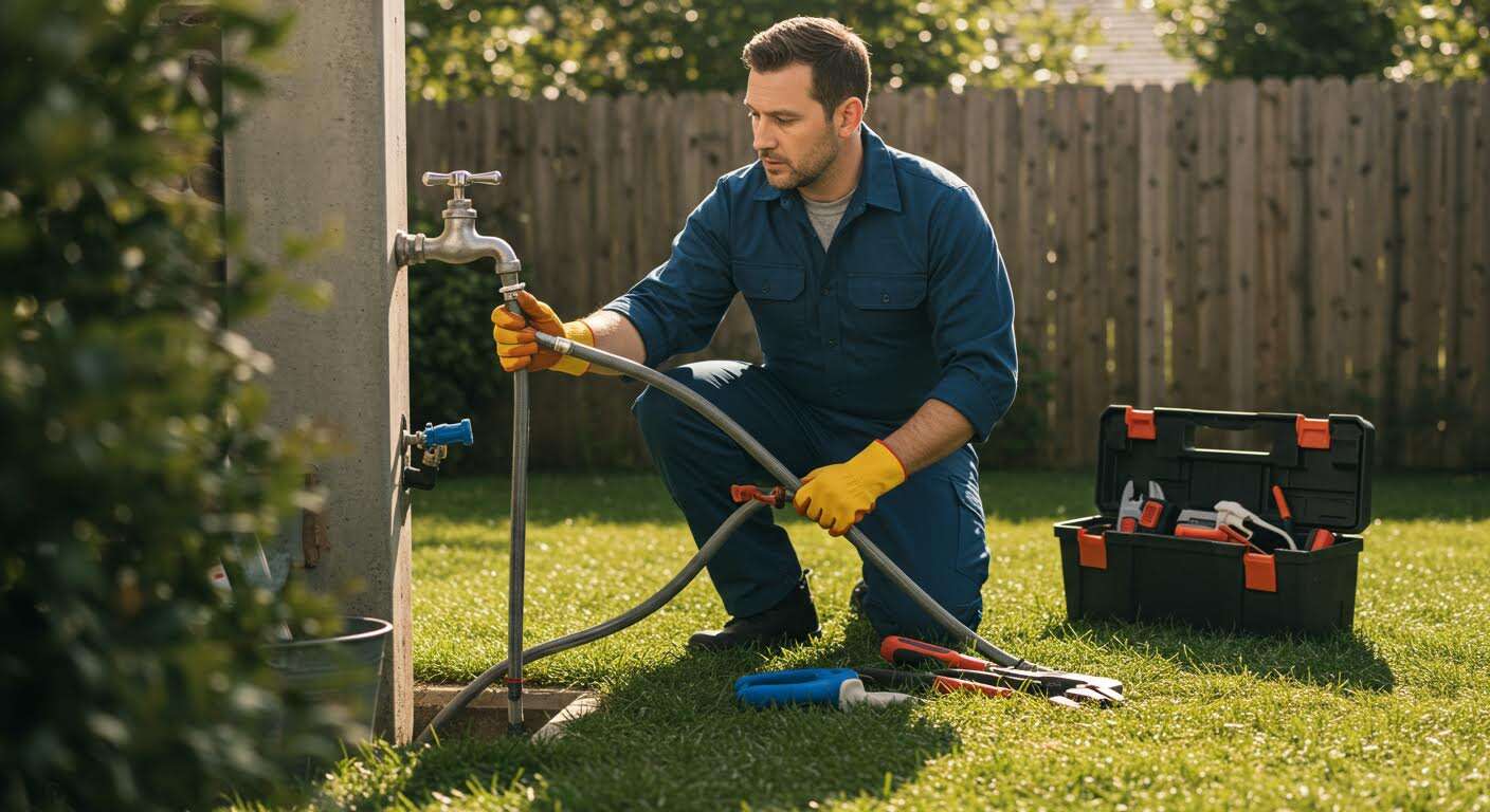 Je suis plombier, voici le geste simple pour vidanger les robinets extérieurs et éviter 500€ de dégâts de gel
