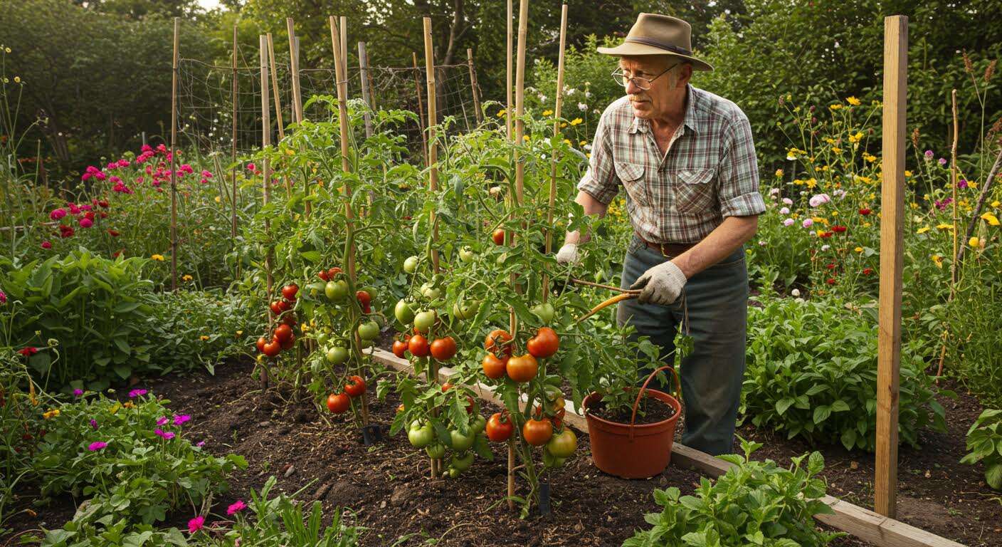 Cette ancienne technique anti-mildiou des années 70 vous offrira des récoltes de tomates abondantes au potager