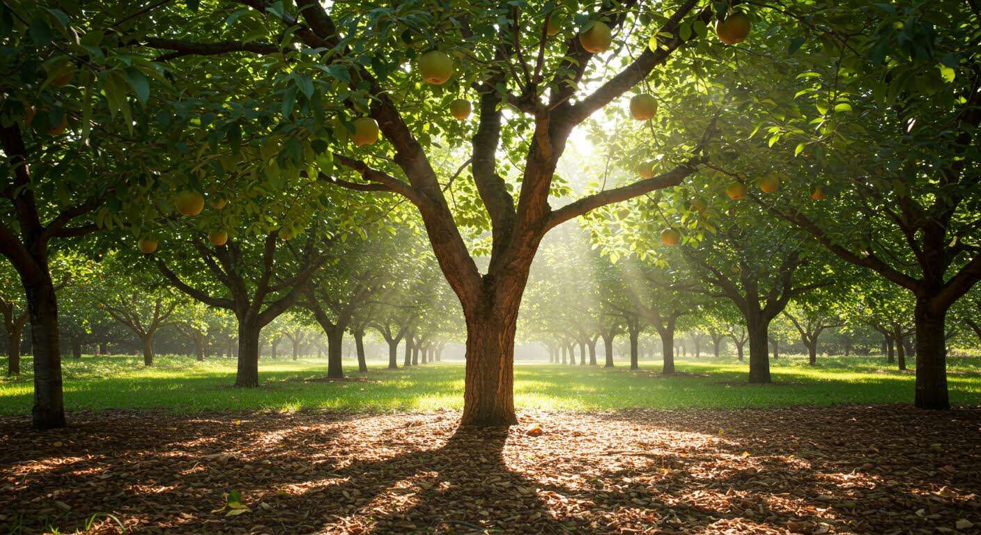 Comment booster vos récoltes fruitières cet été avec ce paillage naturel facile à appliquer au pied des arbres
