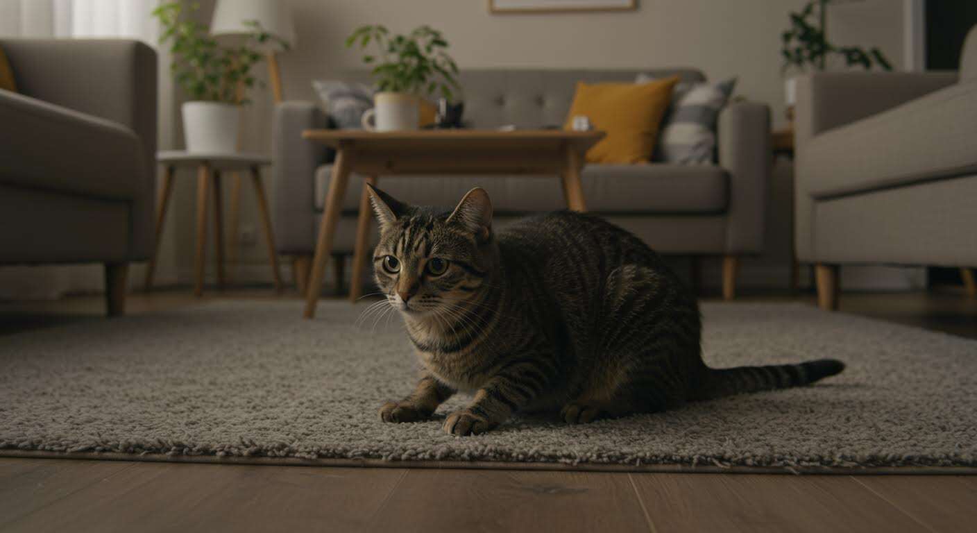 Votre chat tourne en rond à la maison ? Ce comportement répétitif peut cacher un vrai mal-être