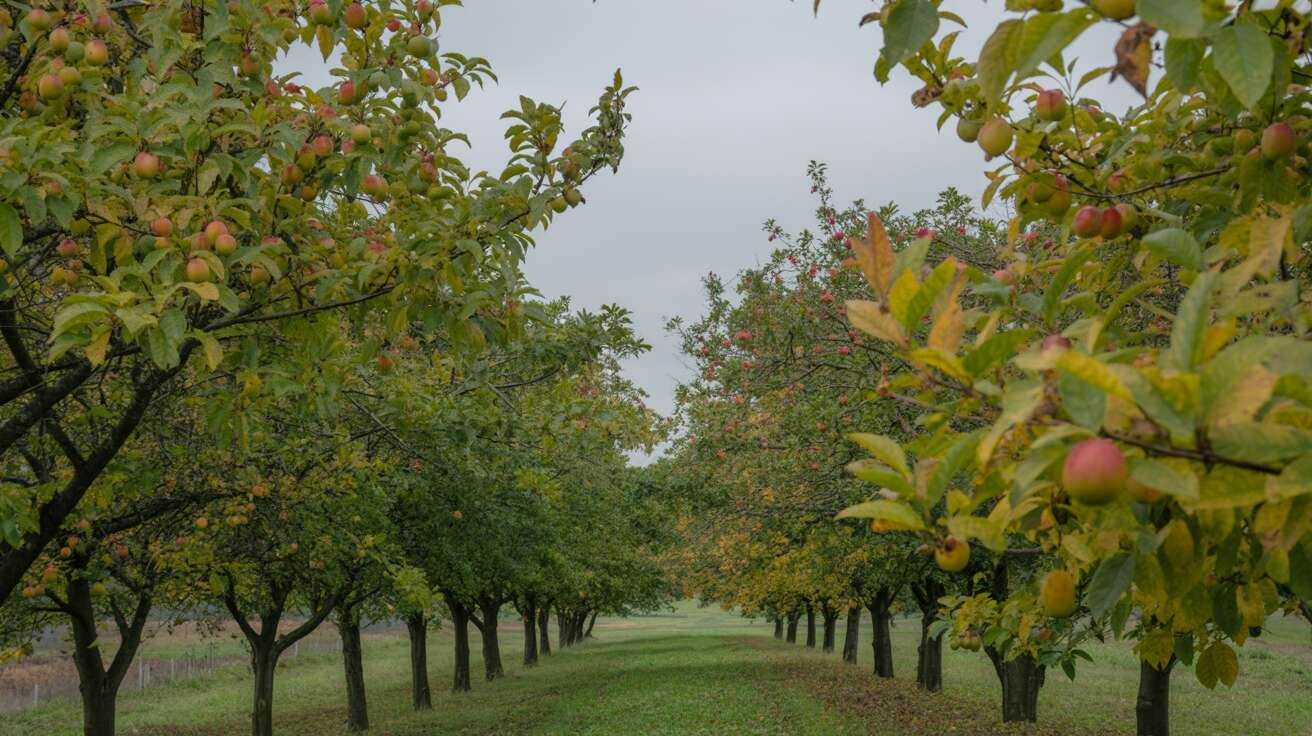 Surprenant : Je redécouvre cette plante du verger qui donne des fruits même en Automne !