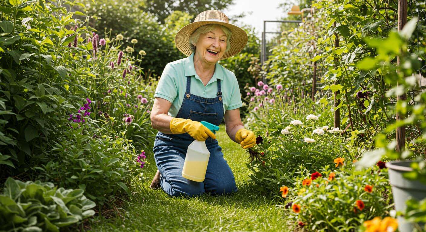 Le désherbant de mamie dévoilé : 3 ingrédients, zéro effort, adieu les mauvaises herbes !