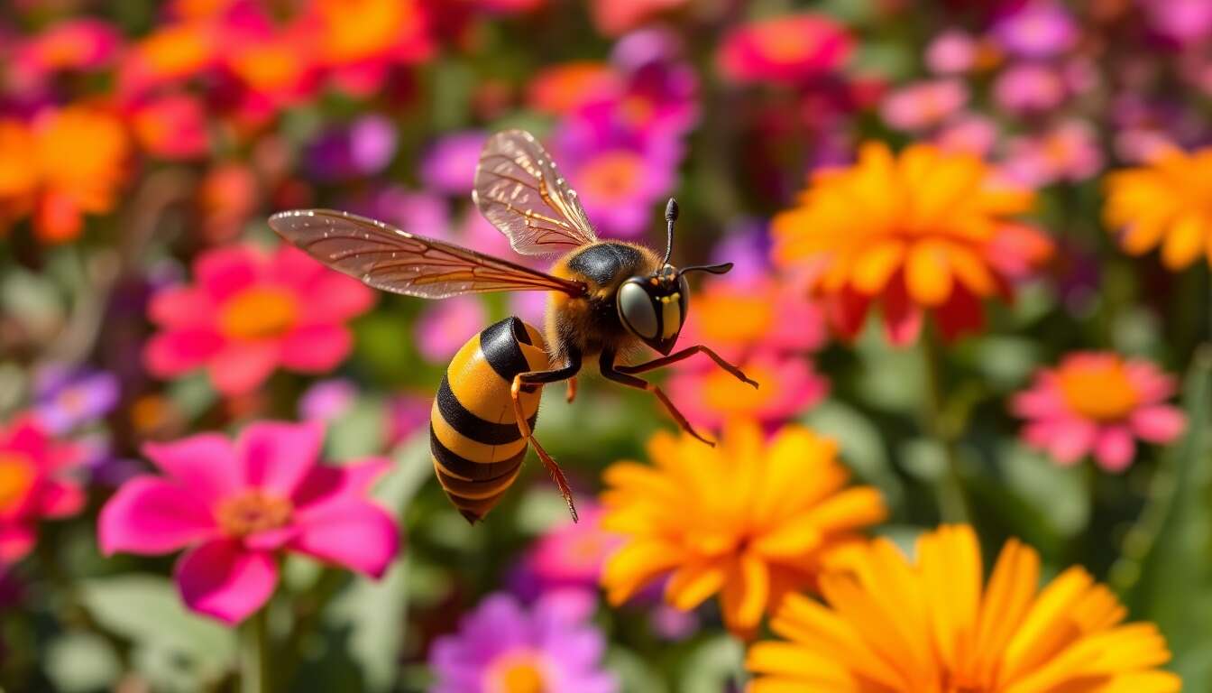 Invasion de frelons asiatiques : un fléau pour les fleurs Invasion de frelons asiatiques : un fléau pour les fleurs