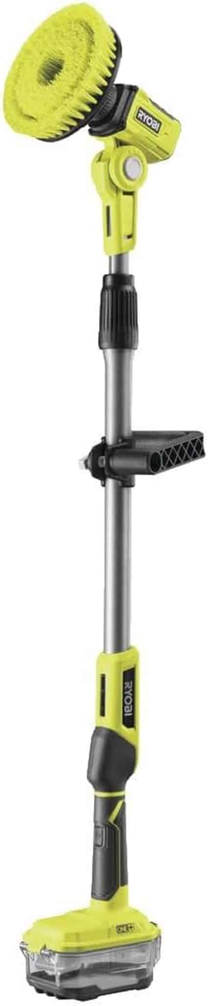 Test brosse motorisée télescopique Ryobi R18TPS-0 18V