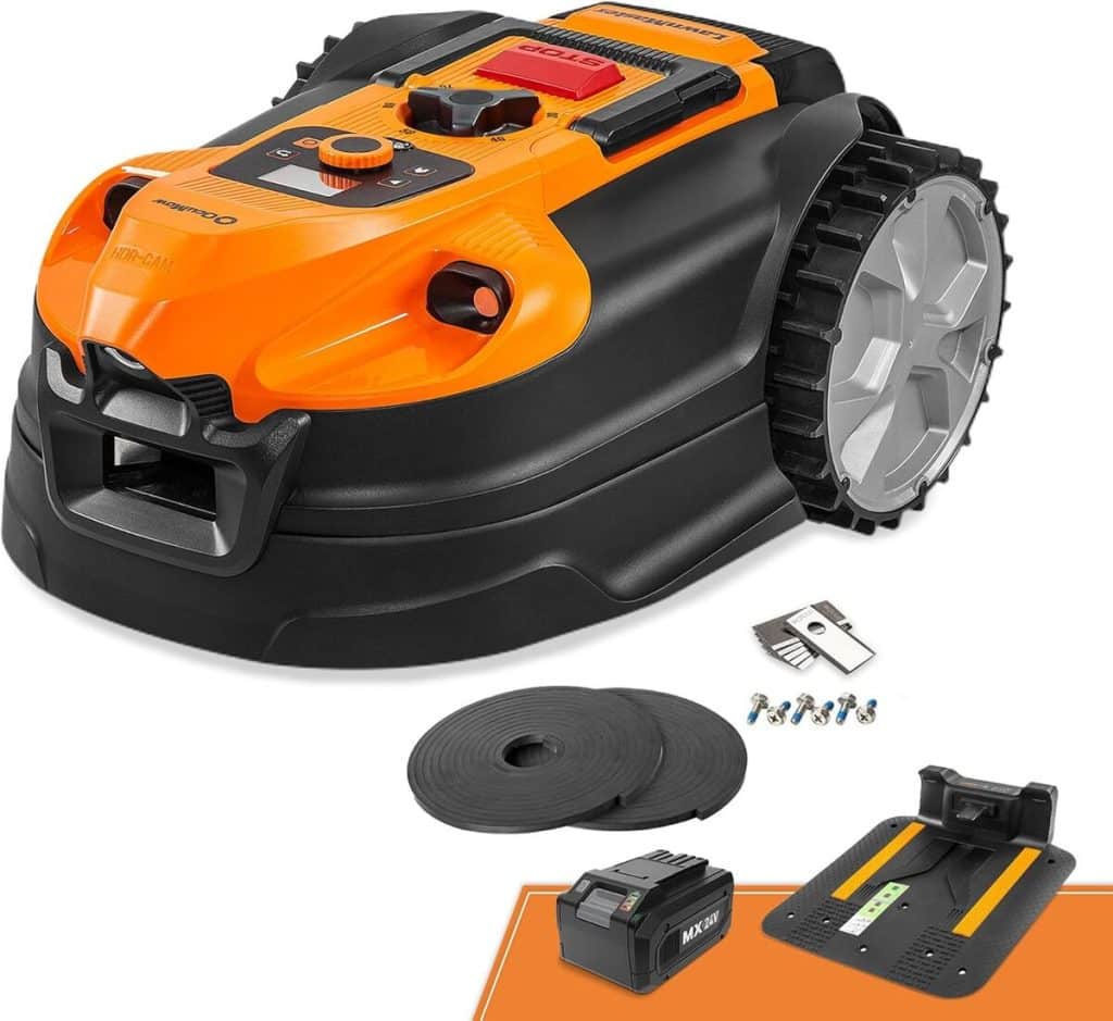 Test LawnMaster VBRM18AMID4R : tondeuse robot sans fil intelligente