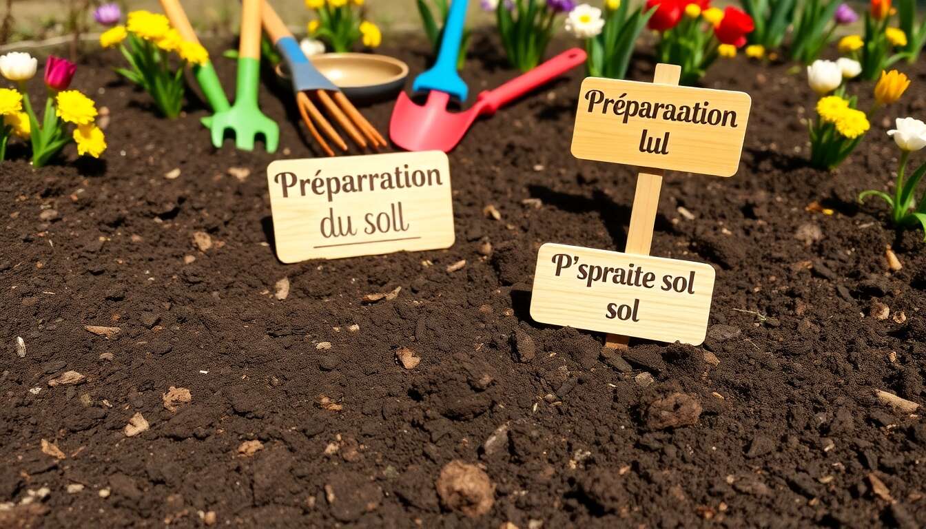 Préparer le sol pour la plantation Préparer le sol pour la plantation