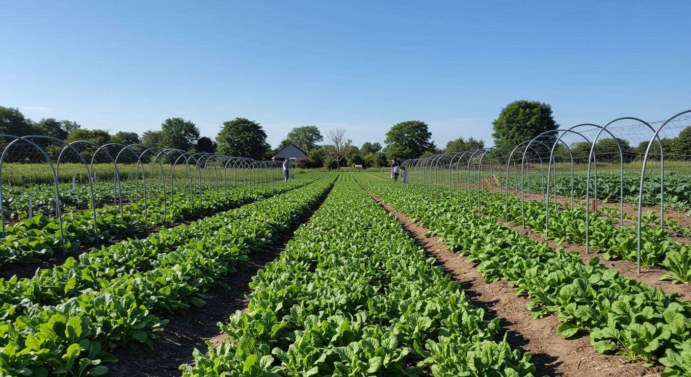 Ceux qui plantent leur mâche et leurs épinards d'hiver avant le 1er septembre auront une récolte bien plus abondante