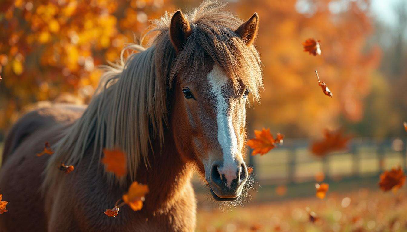 Voici comment préparer son cheval ou son poney au changement de poil de l&rsquo;automne