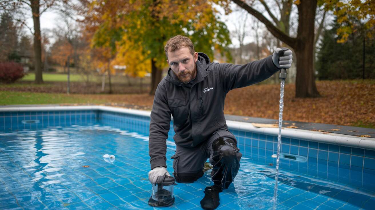Je suis pisciniste, voici comment je baisse le niveau de l&rsquo;eau pour l&rsquo;hivernage sans vider le bassin