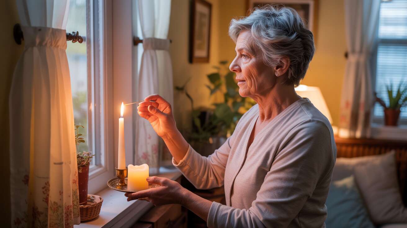 Le test de la bougie : l&rsquo;astuce de grand-mère pour repérer les fuites d&rsquo;air dans sa maison