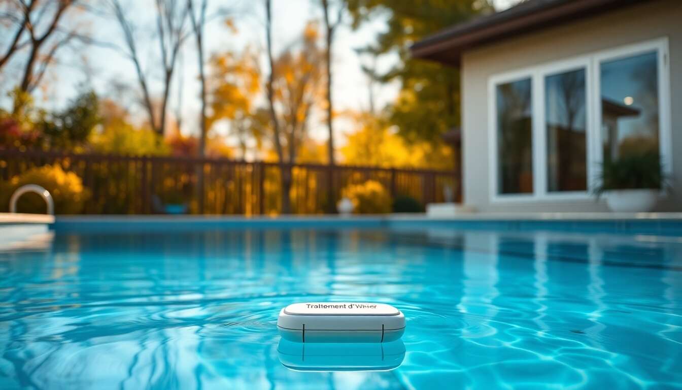 Voici le produit exact à mettre dans sa piscine pour éviter que les parois ne deviennent vertes pendant l&rsquo;hiver