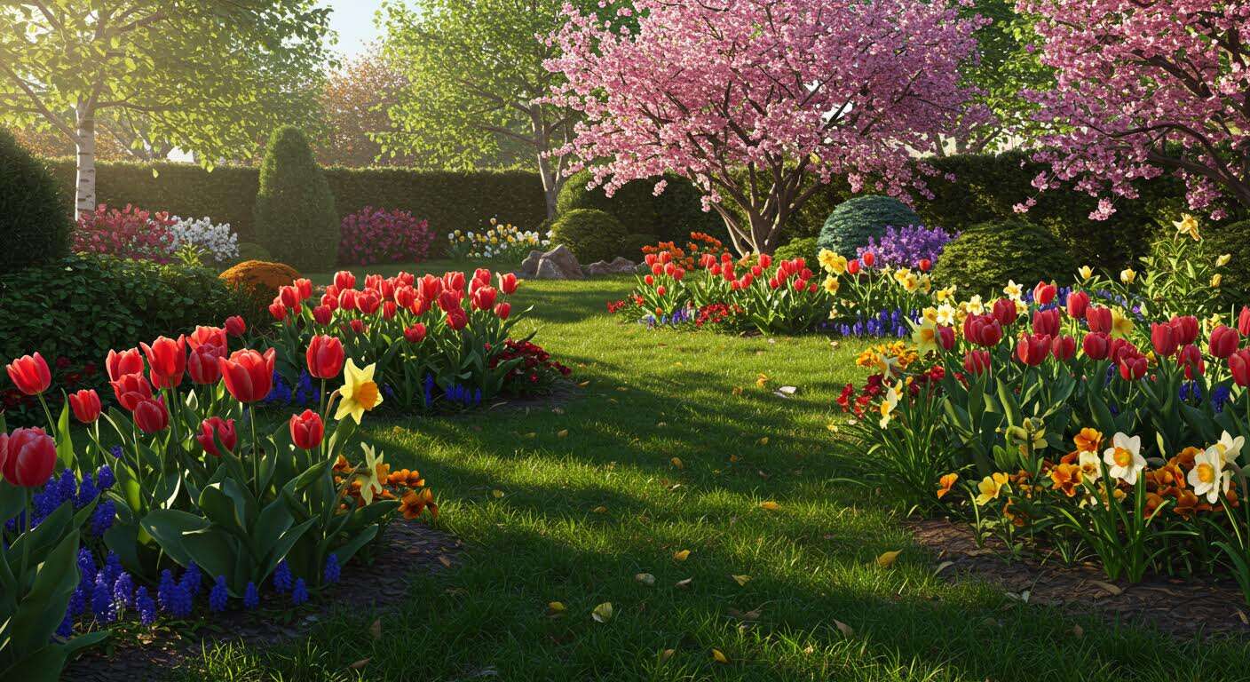 La méthode simple pour avoir un jardin fleuri dès le printemps, c'est le geste à faire en septembre