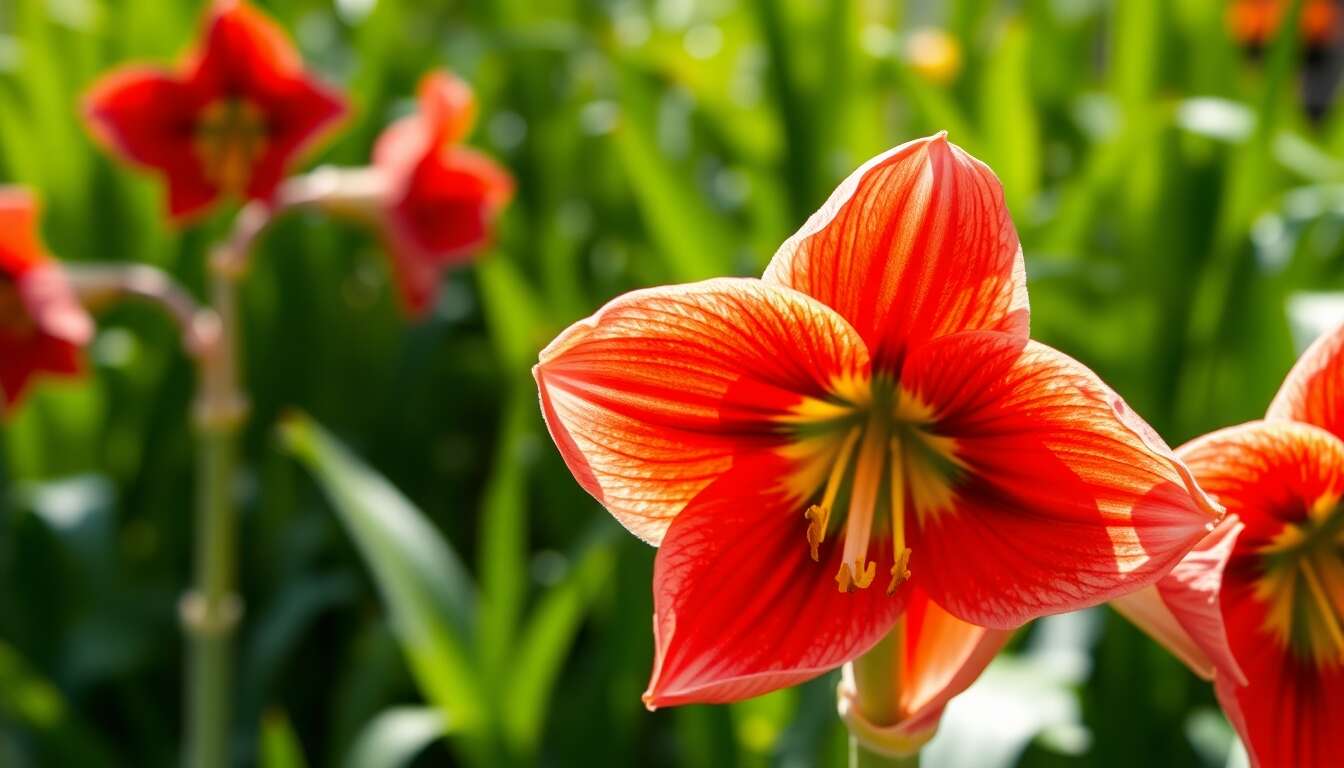 Origines et caractéristiques de l'amaryllis Origines et caractéristiques de l'amaryllis