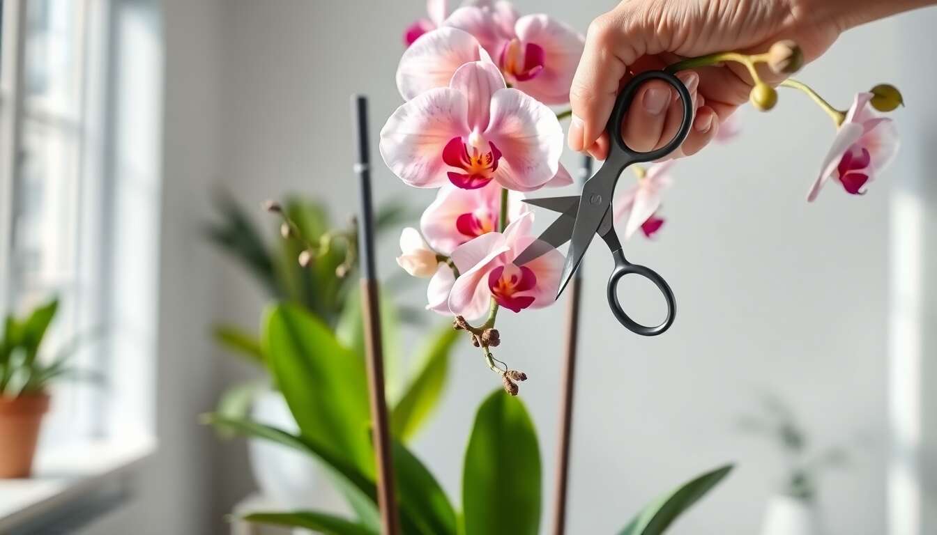 Comment tailler correctement une hampe florale Comment tailler correctement une hampe florale