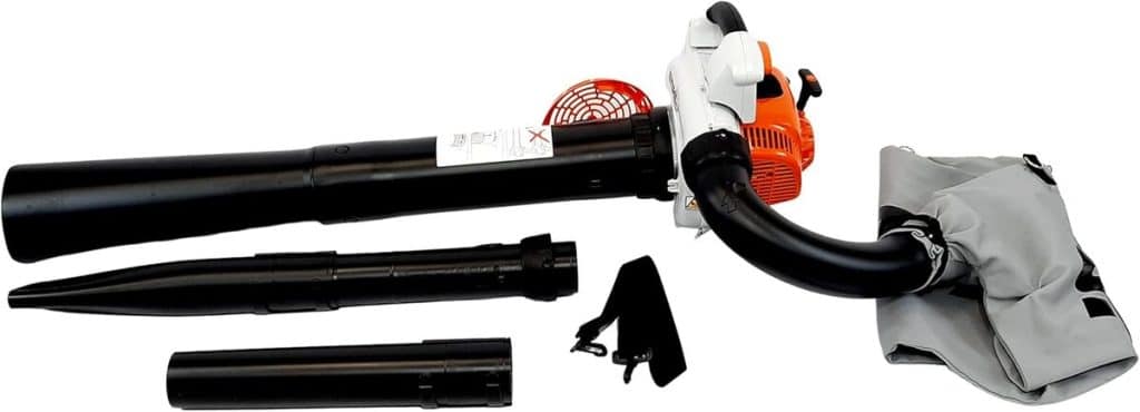 Test du broyeur d'aspiration à essence Stihl SH 86