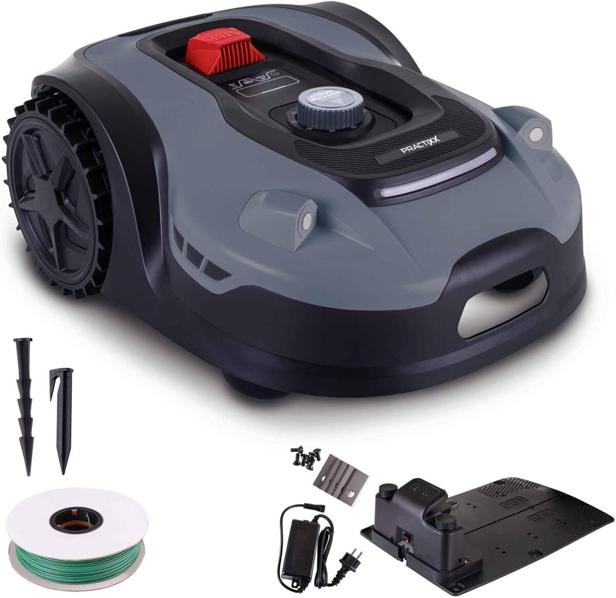 Test du robot tondeuse Practixx PX-RRM-2000Wi : connecté et performant